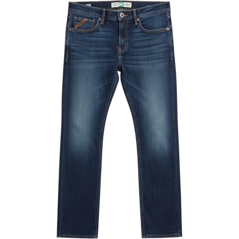 NWT Ariat Jeans Mens 32x32 Blue New M7 Slim Fit Straight Leg Fremont Wash